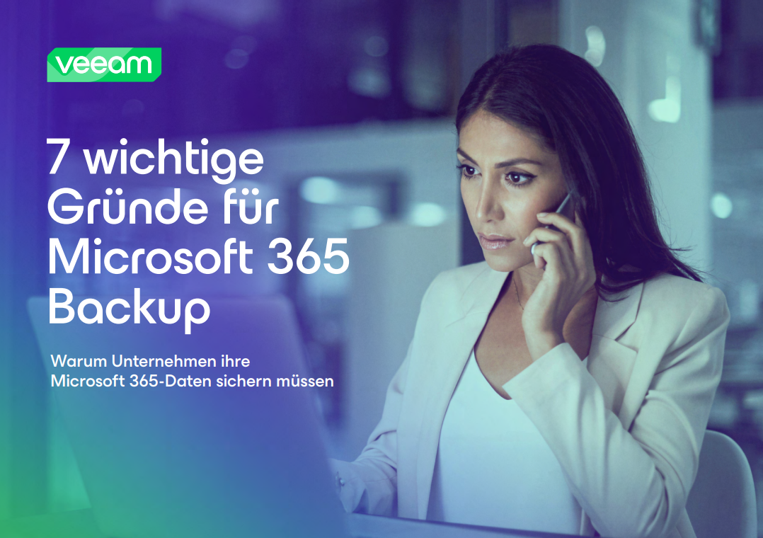 7 wichtige Gründe für Microsoft 365 Backup
