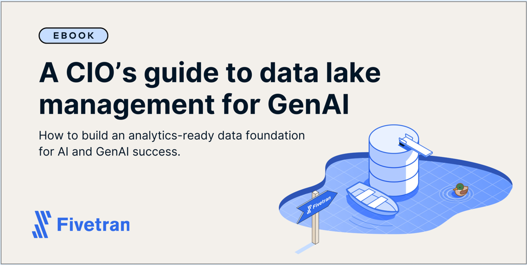 A CIO’s Guide to Data Lake Management for GenAI