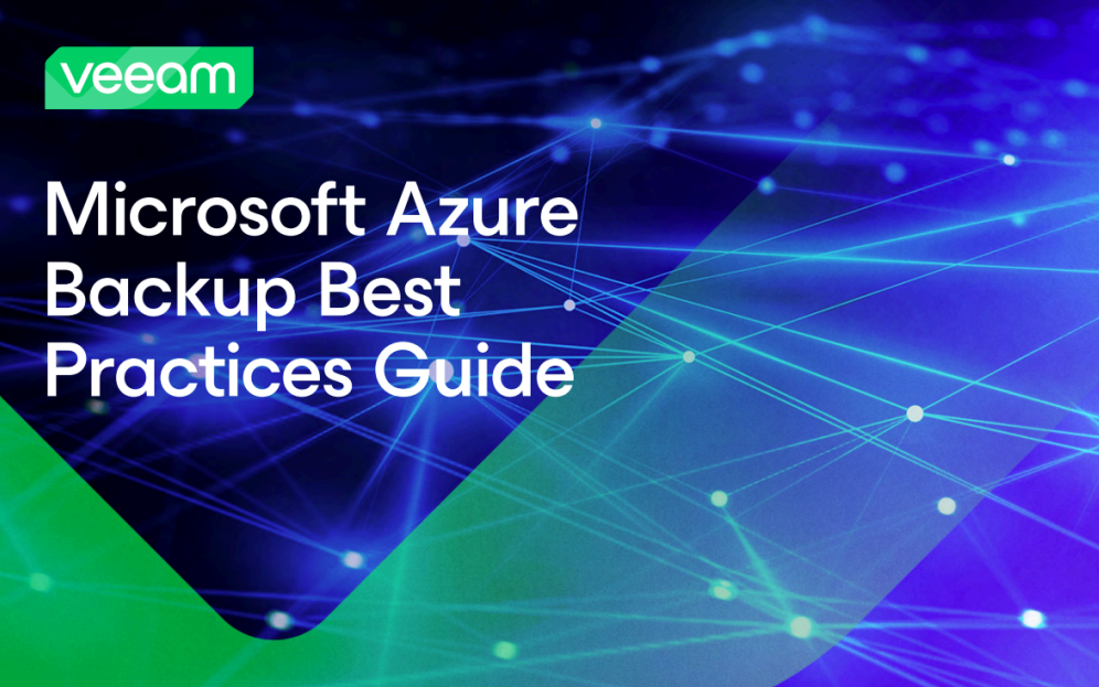 [Azure] Microsoft Azure Backup Best Practices Guide