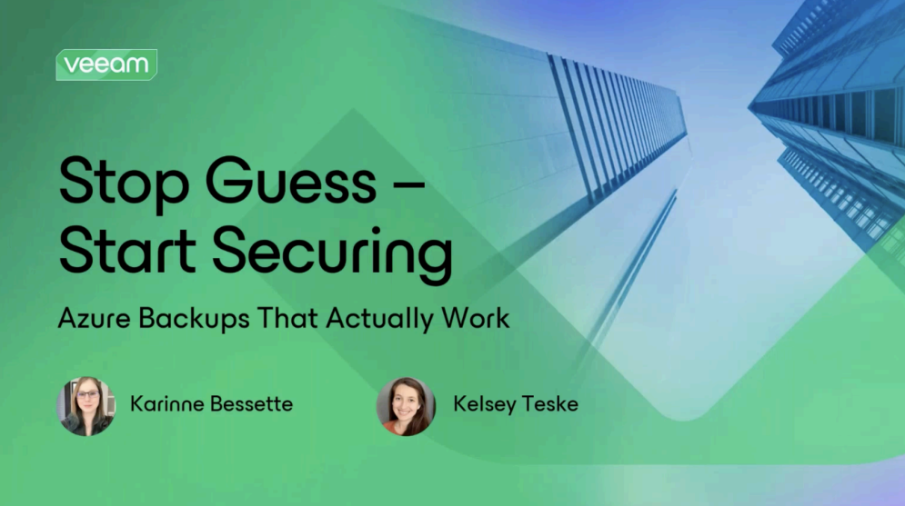 [Azure] Stop Guessing, Start Securing – Azure Backups that Actually Work