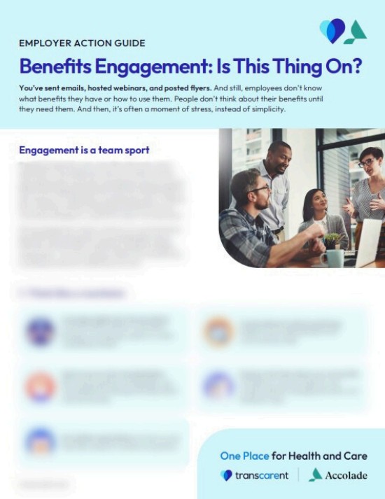 Benefits Engagement is a Team Sport Action Guide