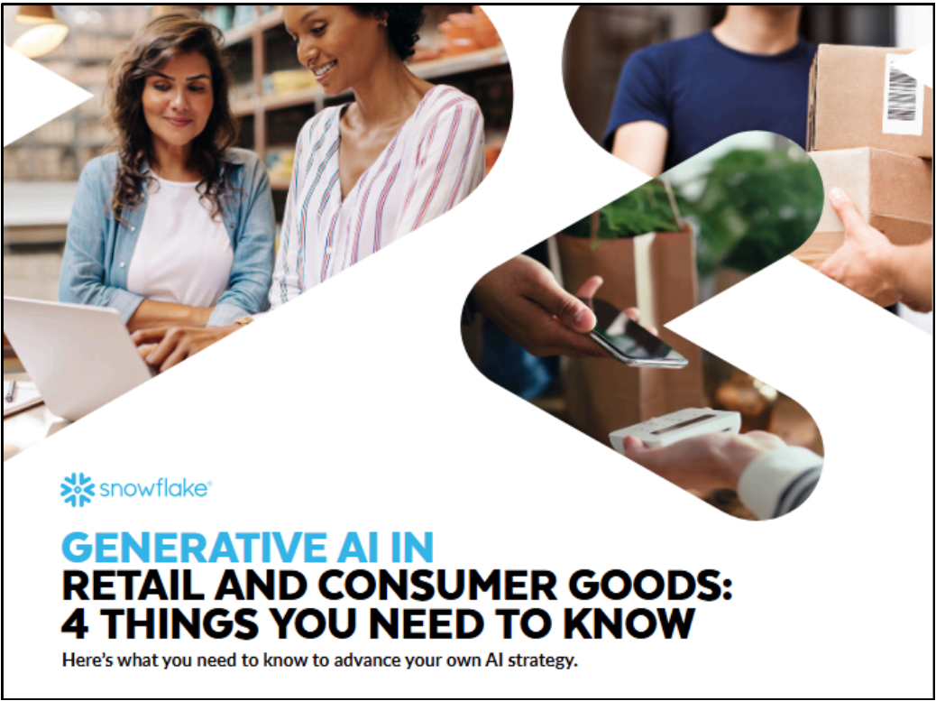 Generative AI in Retail and Consumer Goods: 4 Things to Know