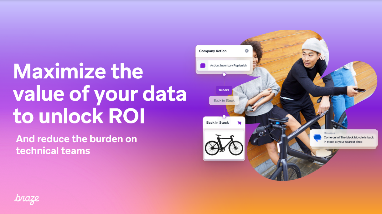 Maximize the value of your data to unlock ROI