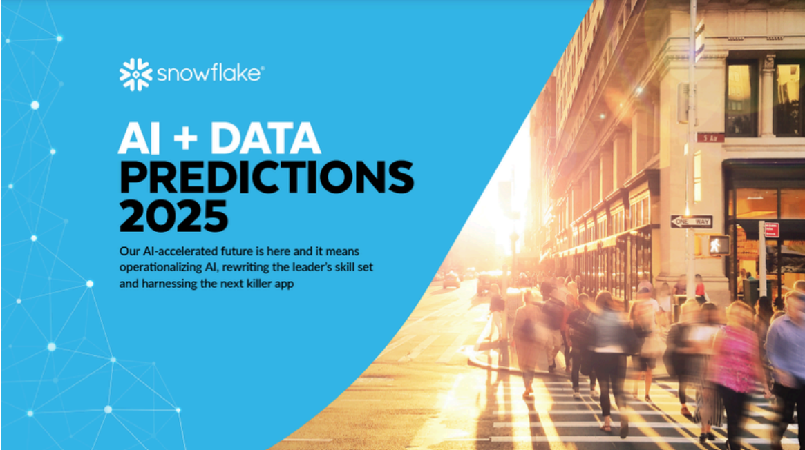 Snowflake AI + Data Predictions 2025