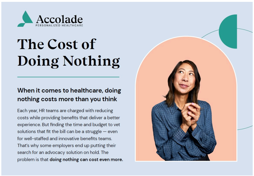The Cost of Doing Nothing One Pager