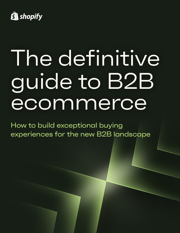 The Definitive Guide to B2B Ecommerce